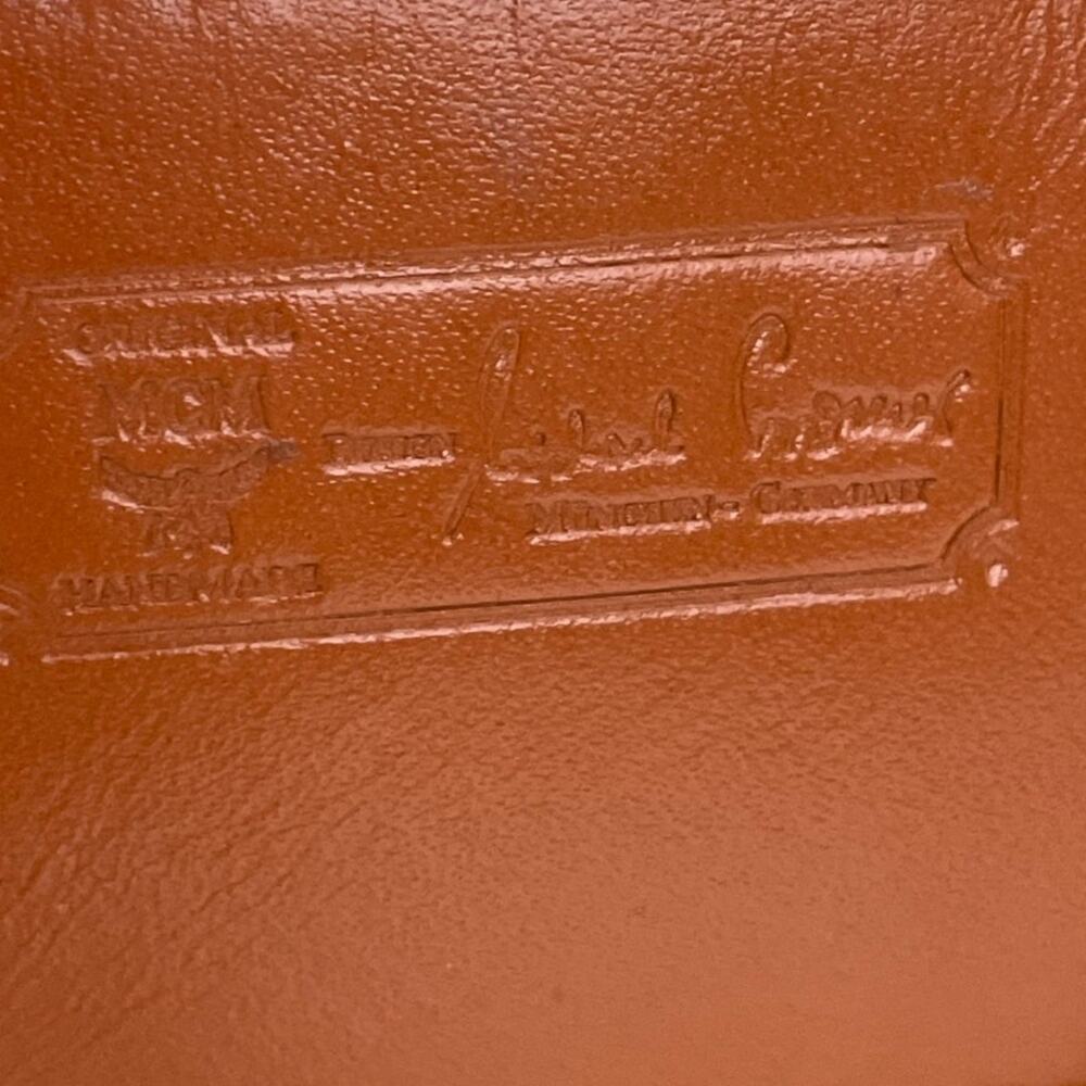 VINTAGE MCM (Michael Cromer Munich) Long Flap Kiss-Lock Wallet EUC - Picture 7 of 12